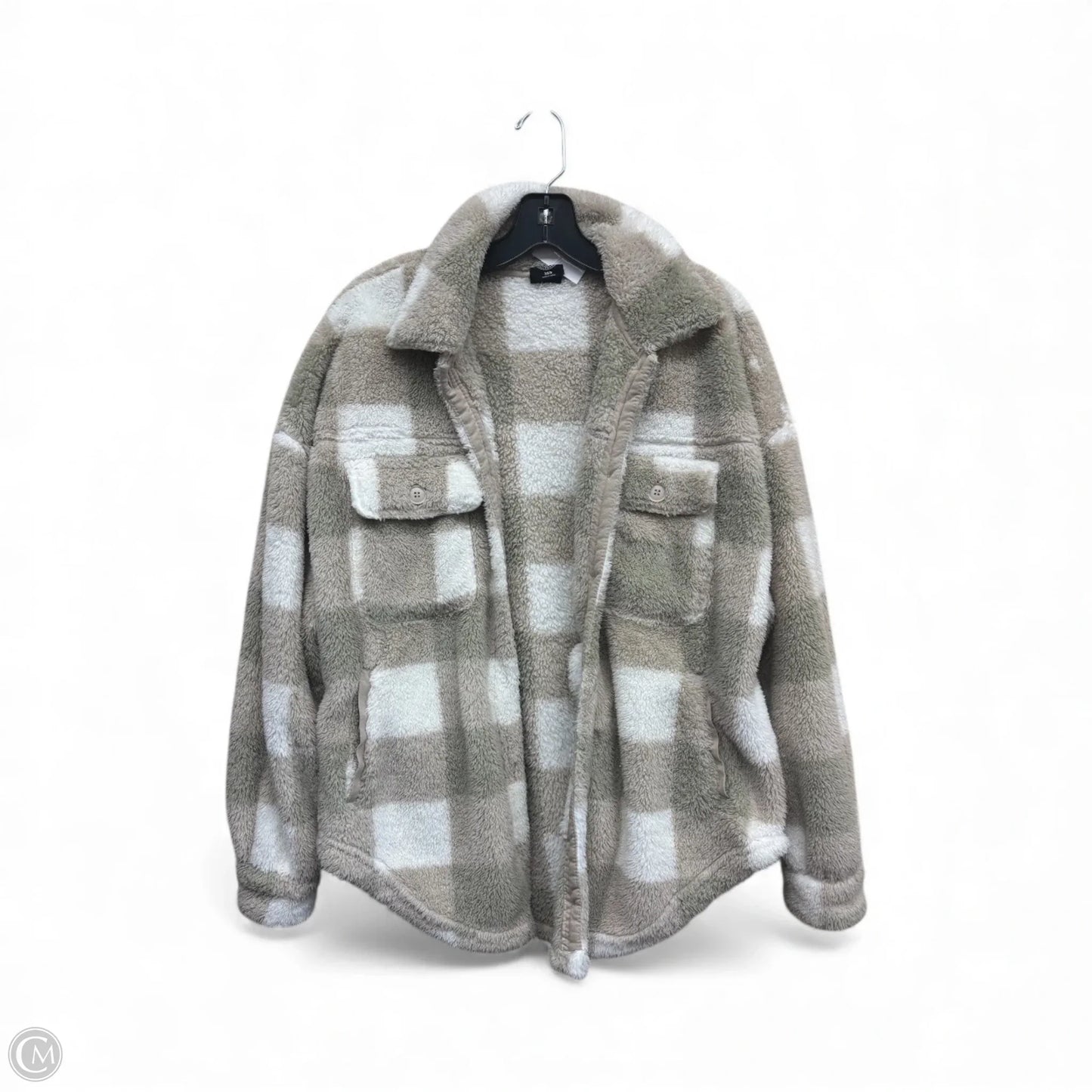 Sweater By Pacsun In Plaid Pattern, Size: S