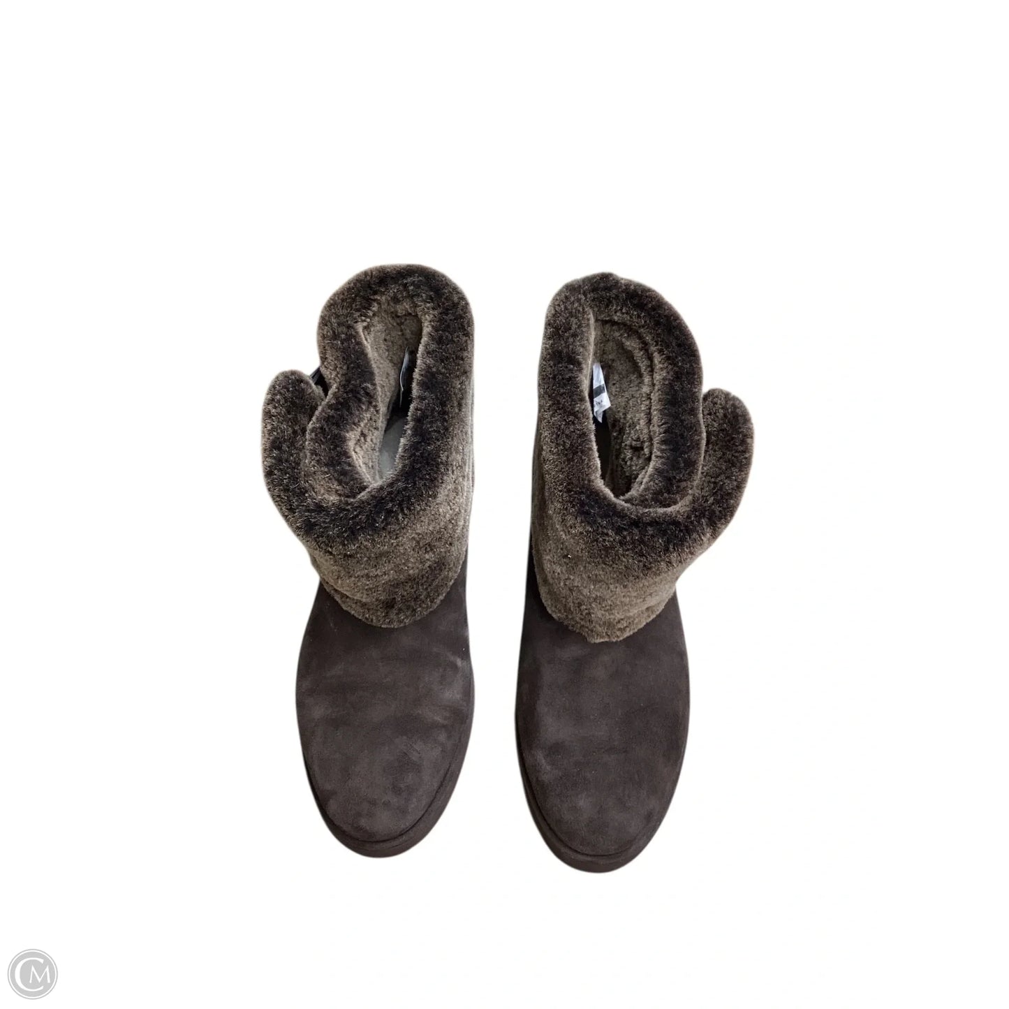 Boots Designer By Ugg In Brown, Size: 8.5