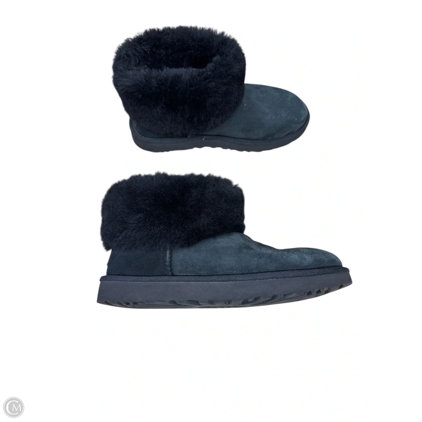 Boots Designer By Ugg In Black, Size: 8