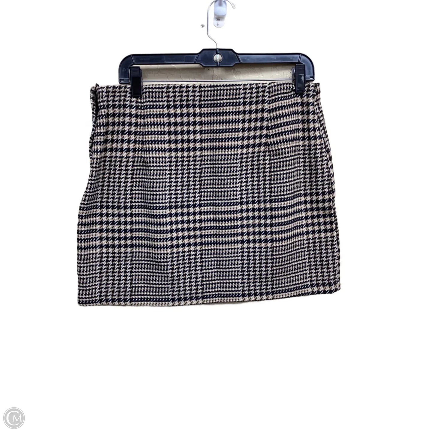 Skirt Mini & Short By H&m In Plaid Pattern, Size: 10