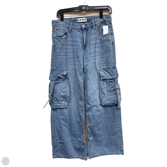 Jeans Straight By Clothes Mentor In Blue Denim, Size: 4