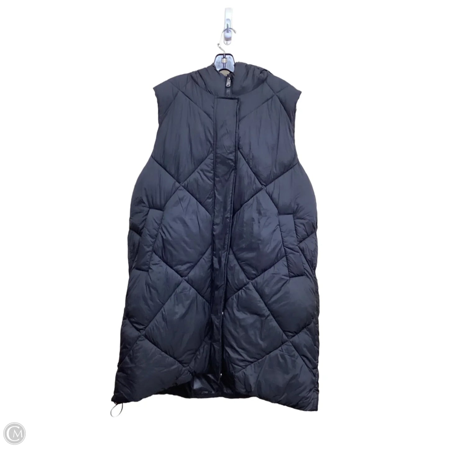 Vest Puffer & Quilted By Sam Edelman In Black, Size: Xxl
