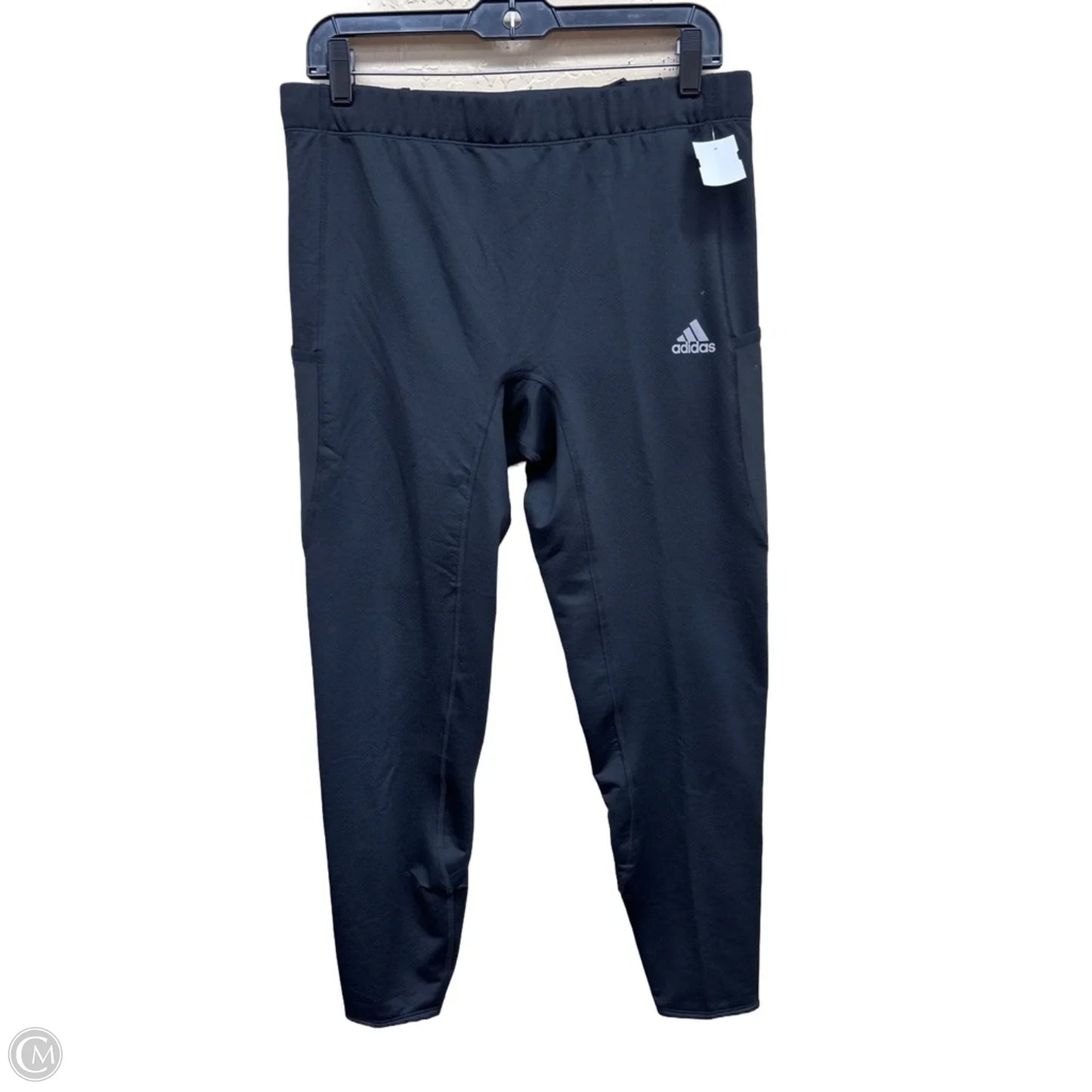 Athletic Pants By Adidas In Black, Size: L