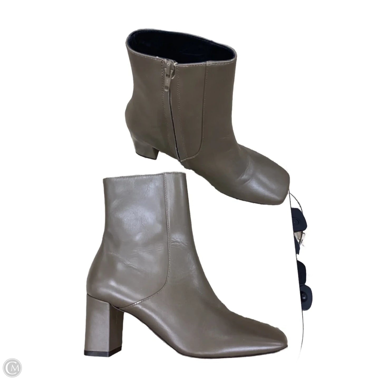Boots Ankle Heels By Club Monaco In Tan, Size: 6.5