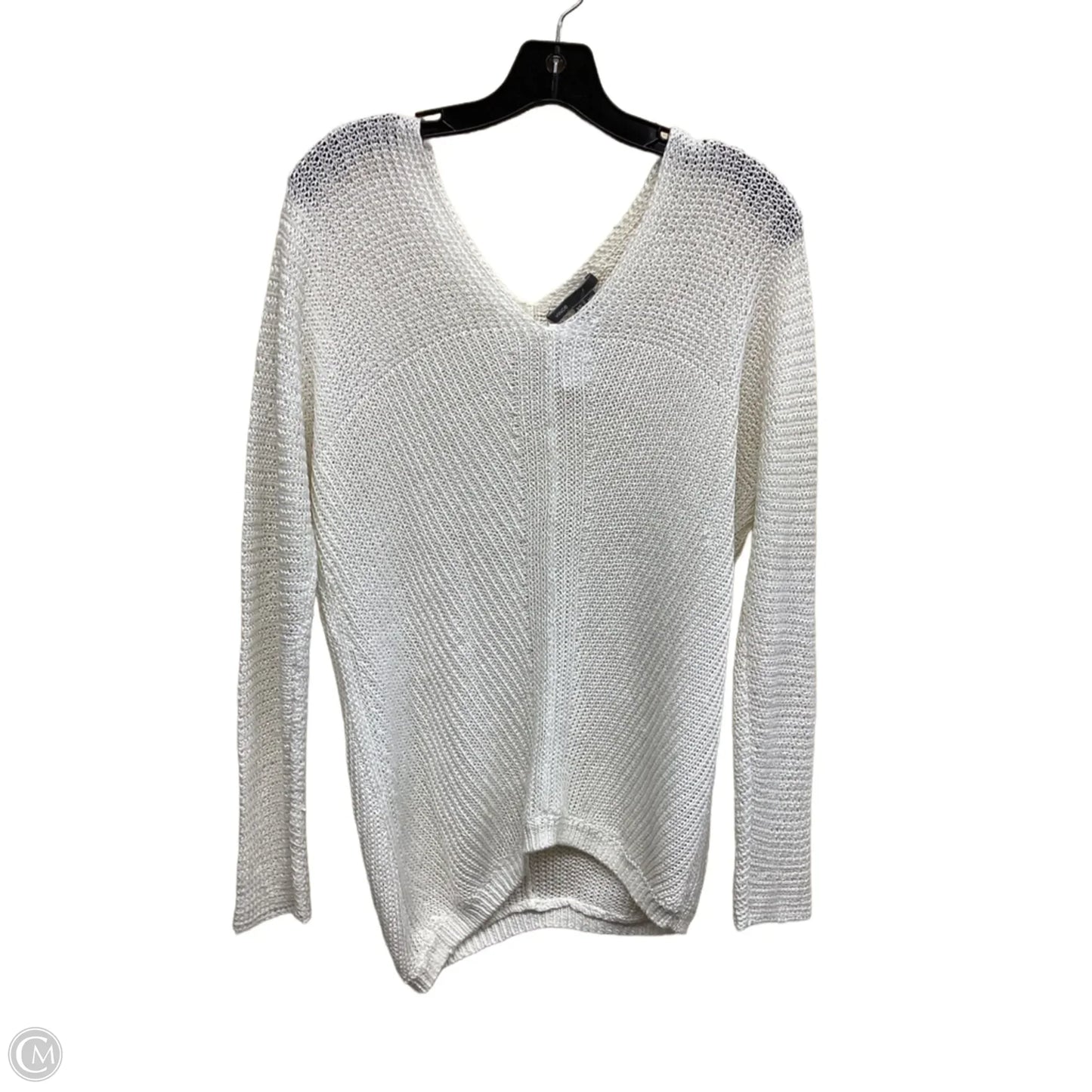 Sweater By Vince In White, Size: Xs