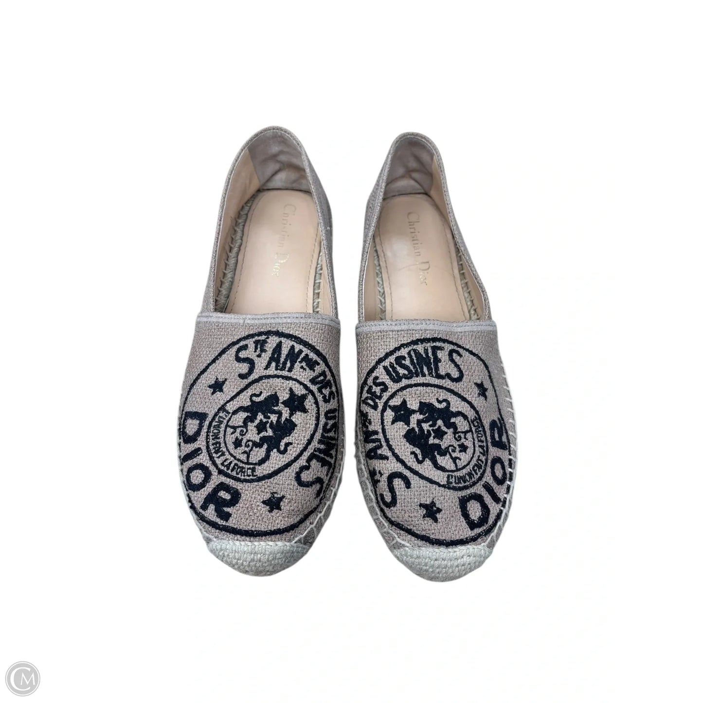 Shoes Luxury Designer By Dior In Tan, Size: 8