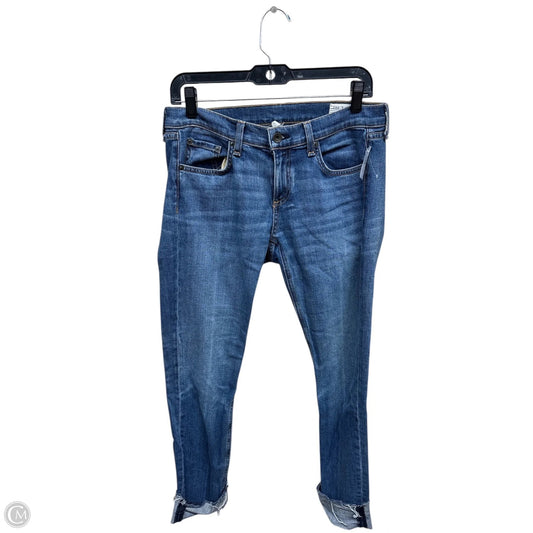 Jeans Skinny By Rag & Bones Jeans In Blue Denim, Size: 2