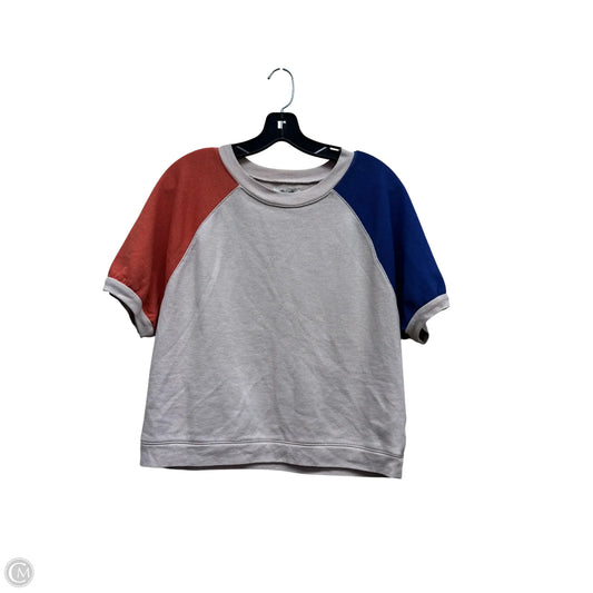 Top Short Sleeve By Madewell In Pink, Size: S