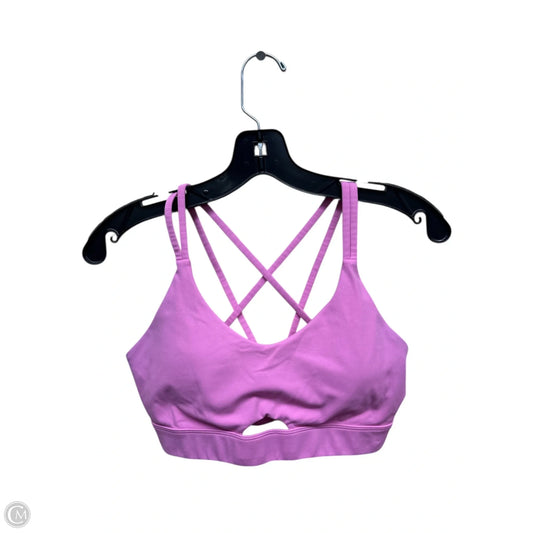Athletic Bra By Clothes Mentor In Pink