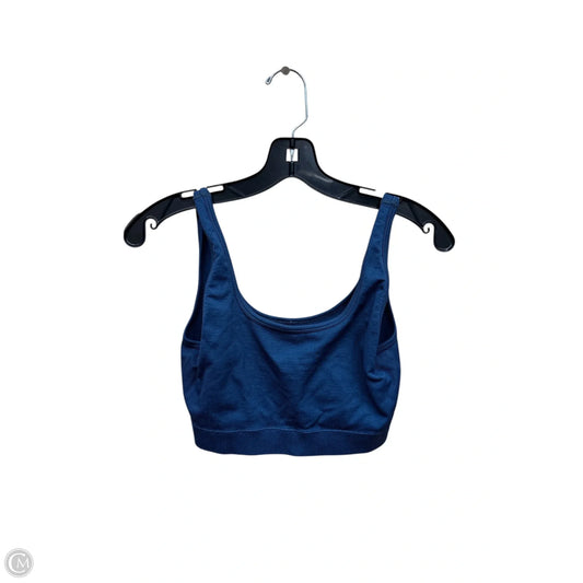 Athletic Bra By Clothes Mentor In Blue, Size: S