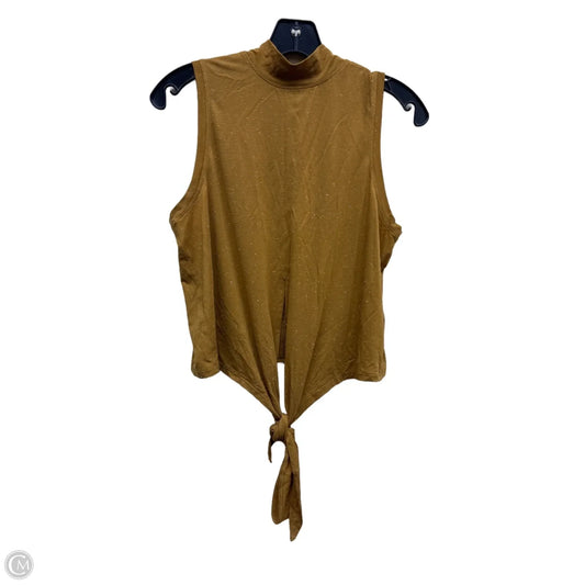 Athletic Tank Top By Lululemon In Yellow, Size: 6