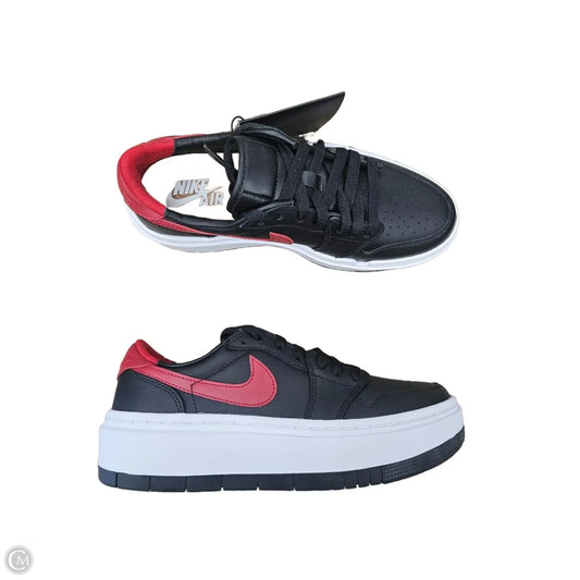 Shoes Sneakers By Nike In Black & Red, Size: 7.5
