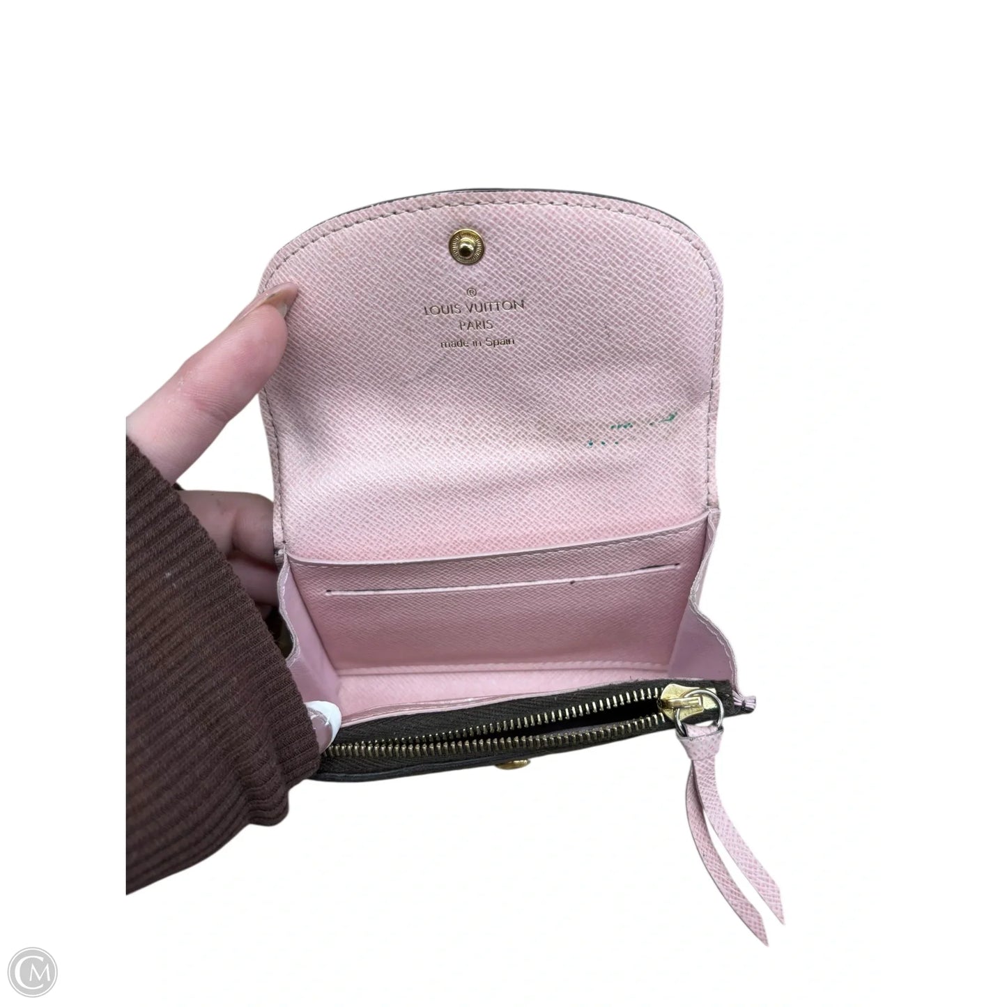 Wallet Luxury Designer By Louis Vuitton, Size: Medium