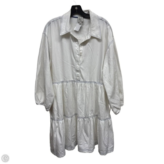 Dress Casual Short By Maeve In White, Size: L