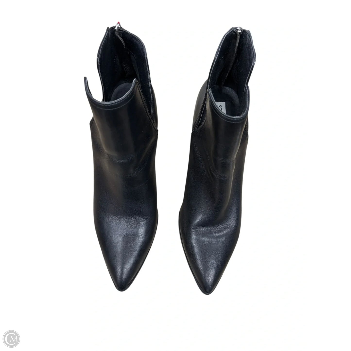 Boots Ankle Heels By Steve Madden In Black, Size: 10