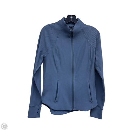 Athletic Jacket By Athleta In Blue, Size: M