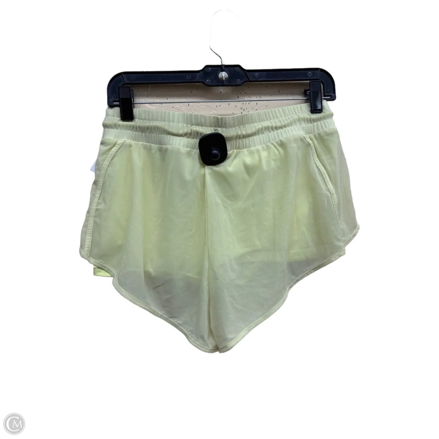 Athletic Shorts By Alo In Yellow, Size: S