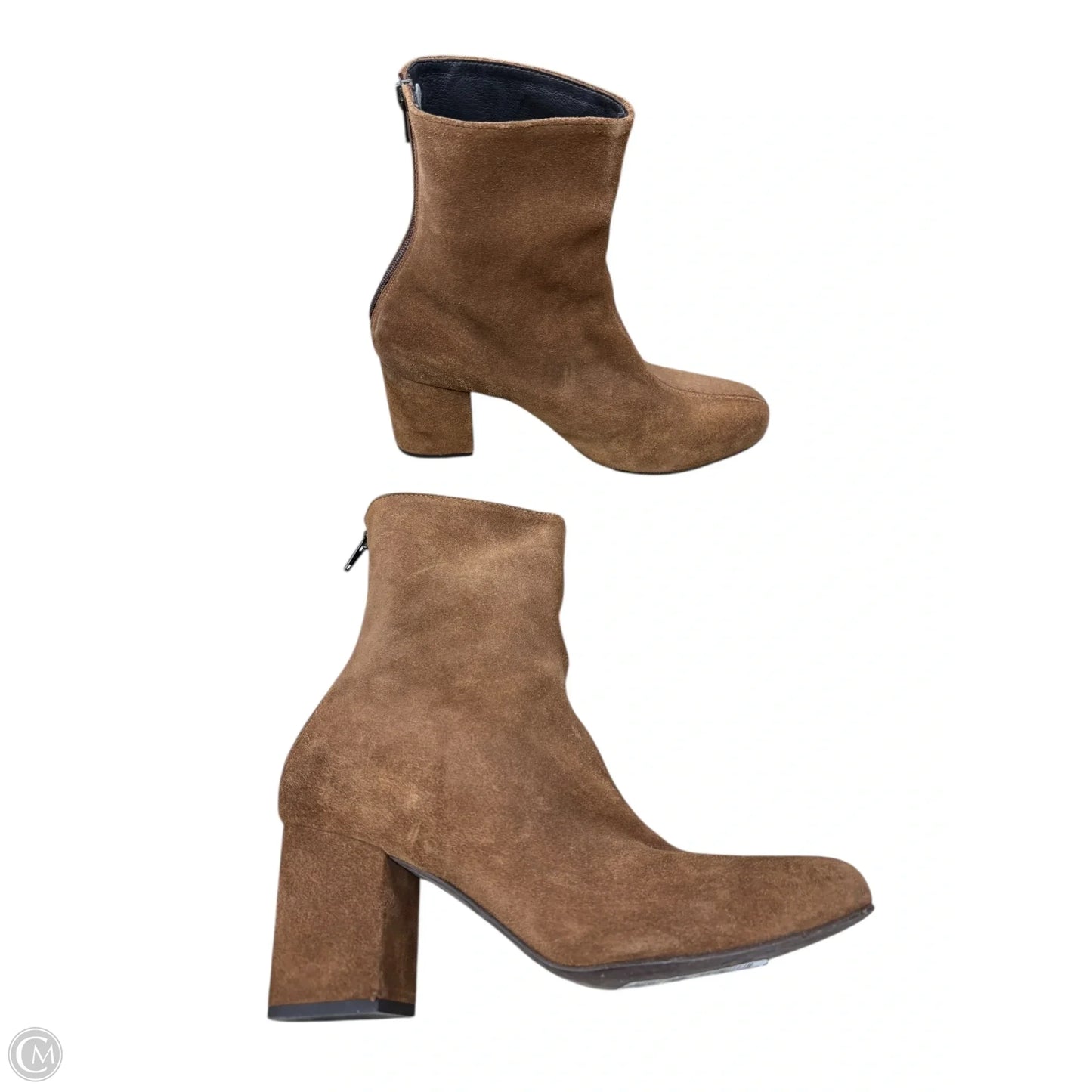 Boots Ankle Heels By Free People In Brown, Size: 9