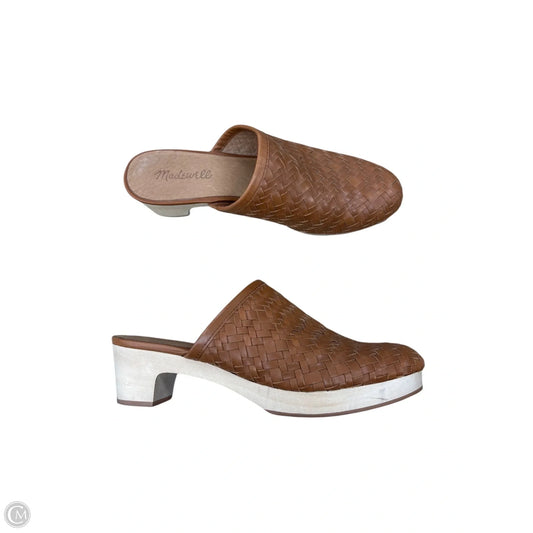 Shoes Heels Block By Madewell In Brown, Size: 8.5