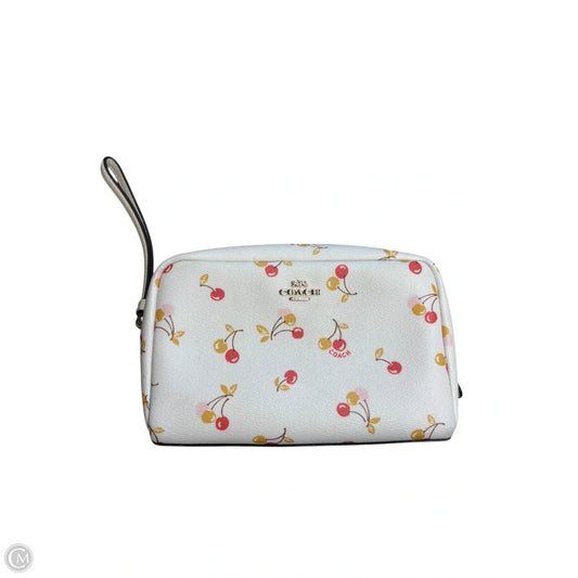 Makeup Bag Designer By Coach, Size: Medium