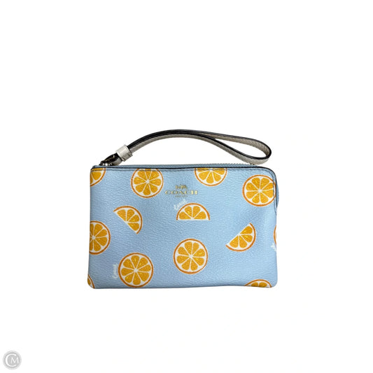 Wristlet Designer By Coach, Size: Small