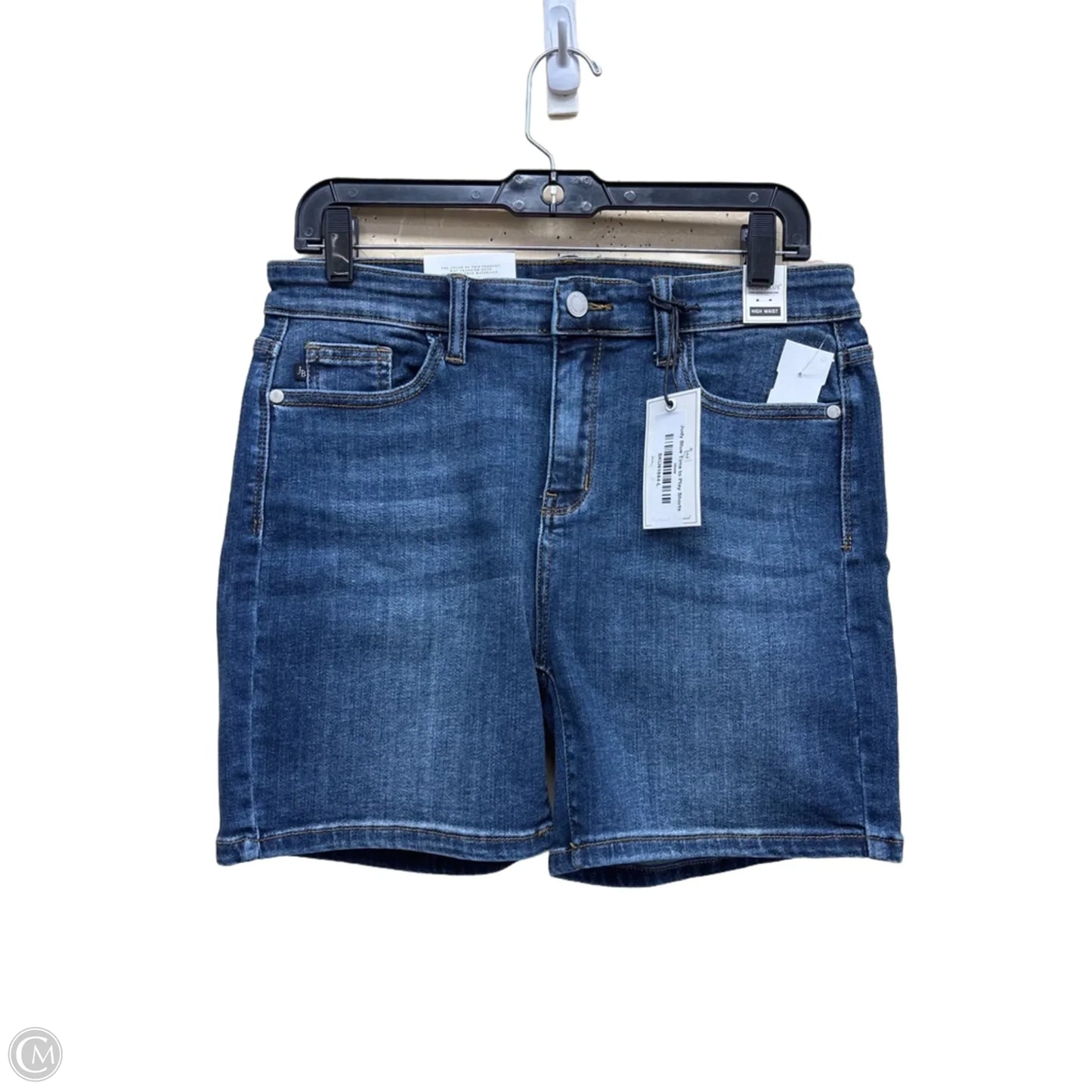 Shorts By Judy Blue In Blue Denim, Size: L