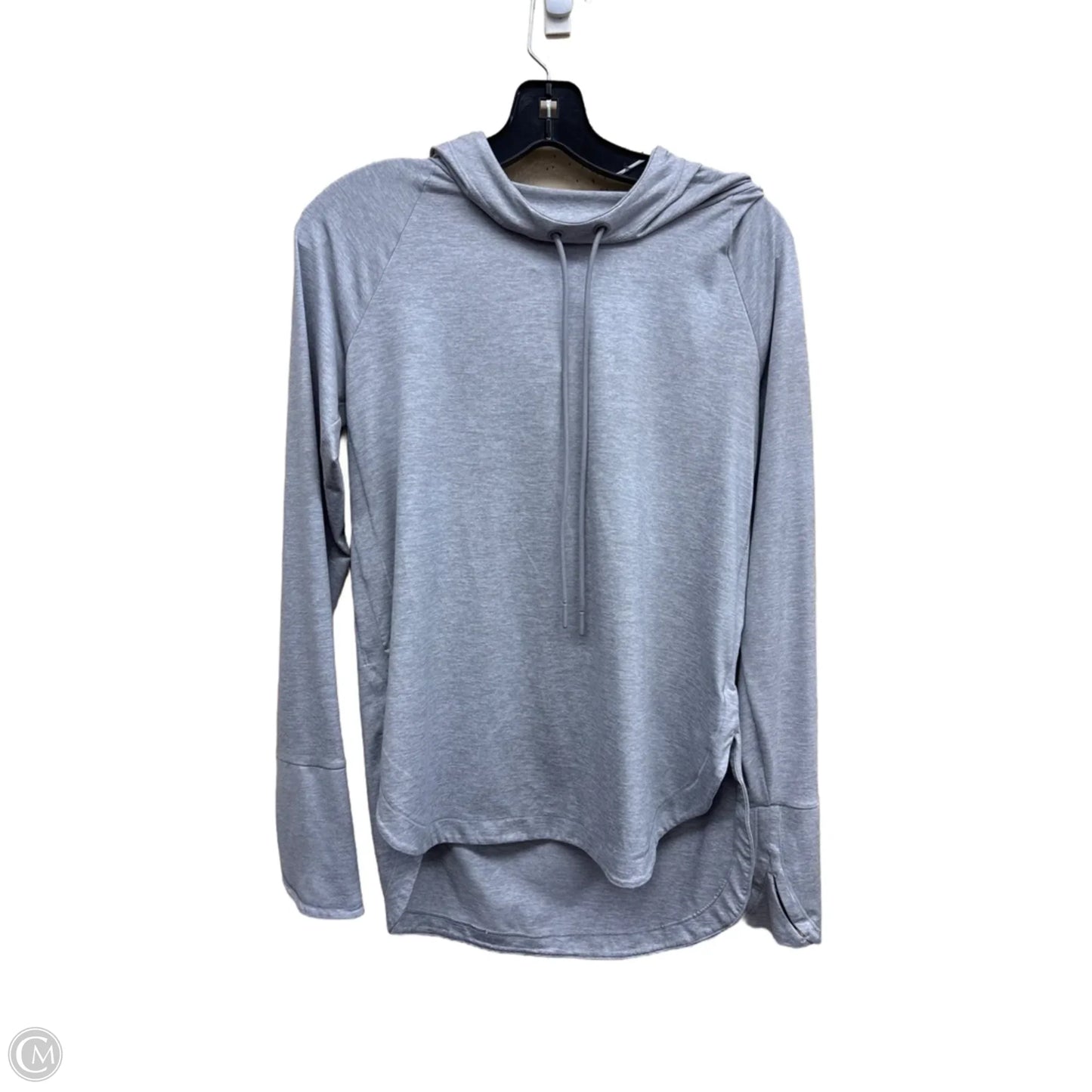 Athletic Sweatshirt Hoodie By Athleta In Grey, Size: S
