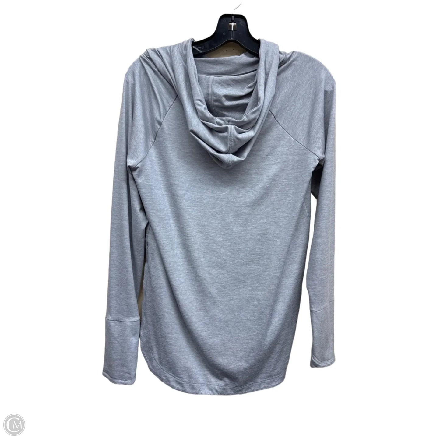 Athletic Sweatshirt Hoodie By Athleta In Grey, Size: S