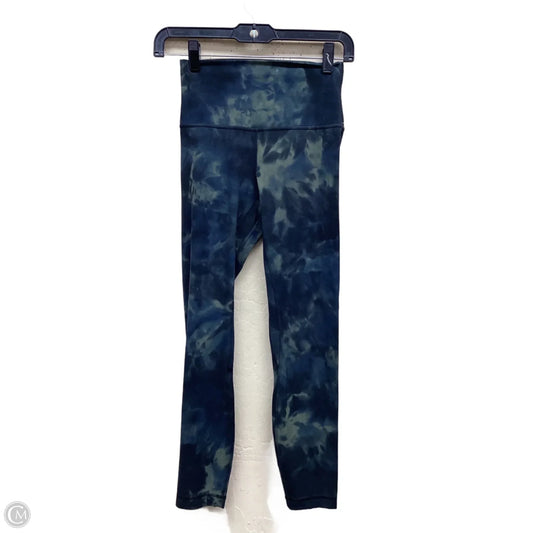Athletic Leggings By Lululemon In Tie Dye Print, Size: 6