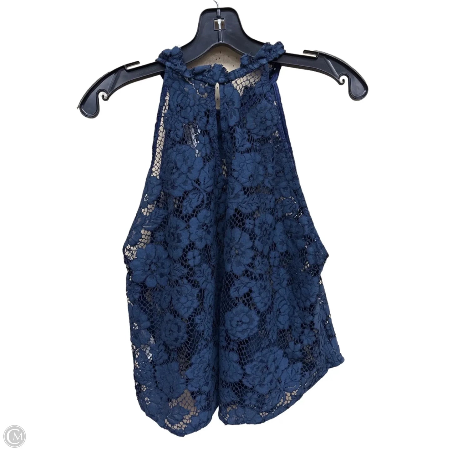 Top Sleeveless By Free People In Blue, Size: M