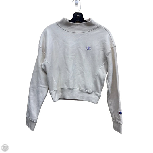 Sweatshirt Crewneck By Champion In Tan, Size: S