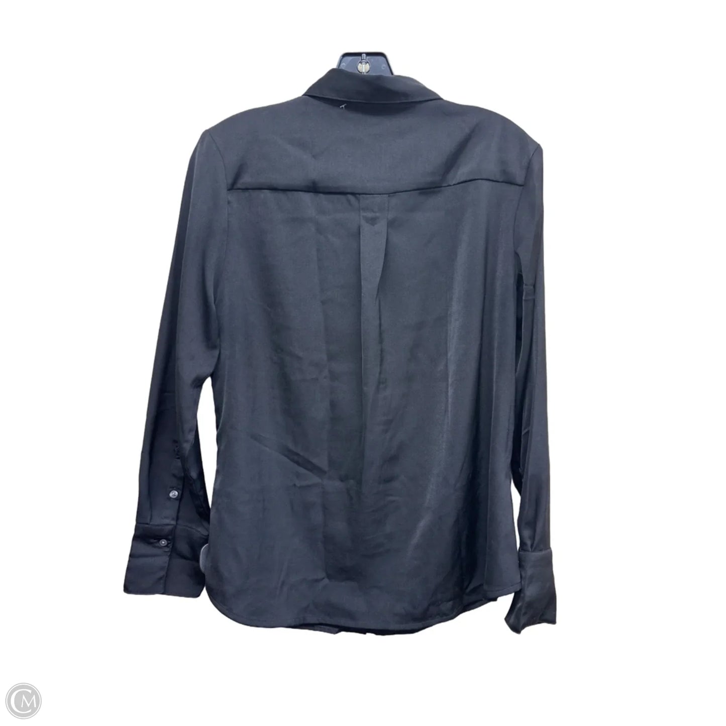 Top Long Sleeve By Banana Republic In Black, Size: M