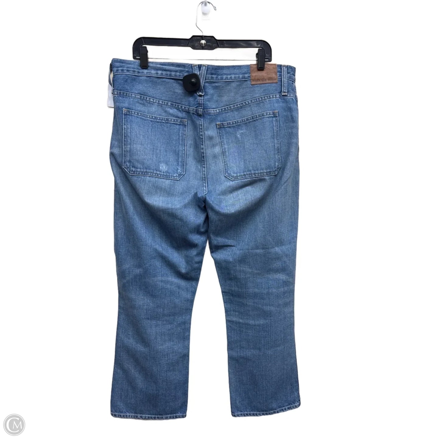 Jeans Straight By J. Crew In Blue Denim, Size: 14