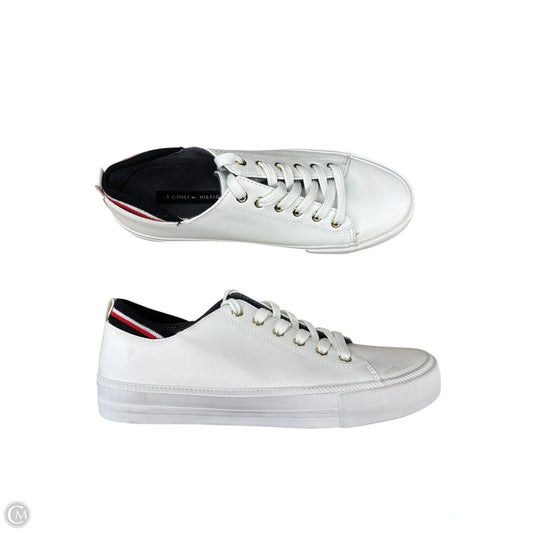 Shoes Sneakers By Tommy Hilfiger In White, Size: 7.5