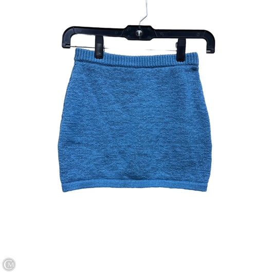 Skirt Mini & Short By Clothes Mentor In Blue, Size: Xs