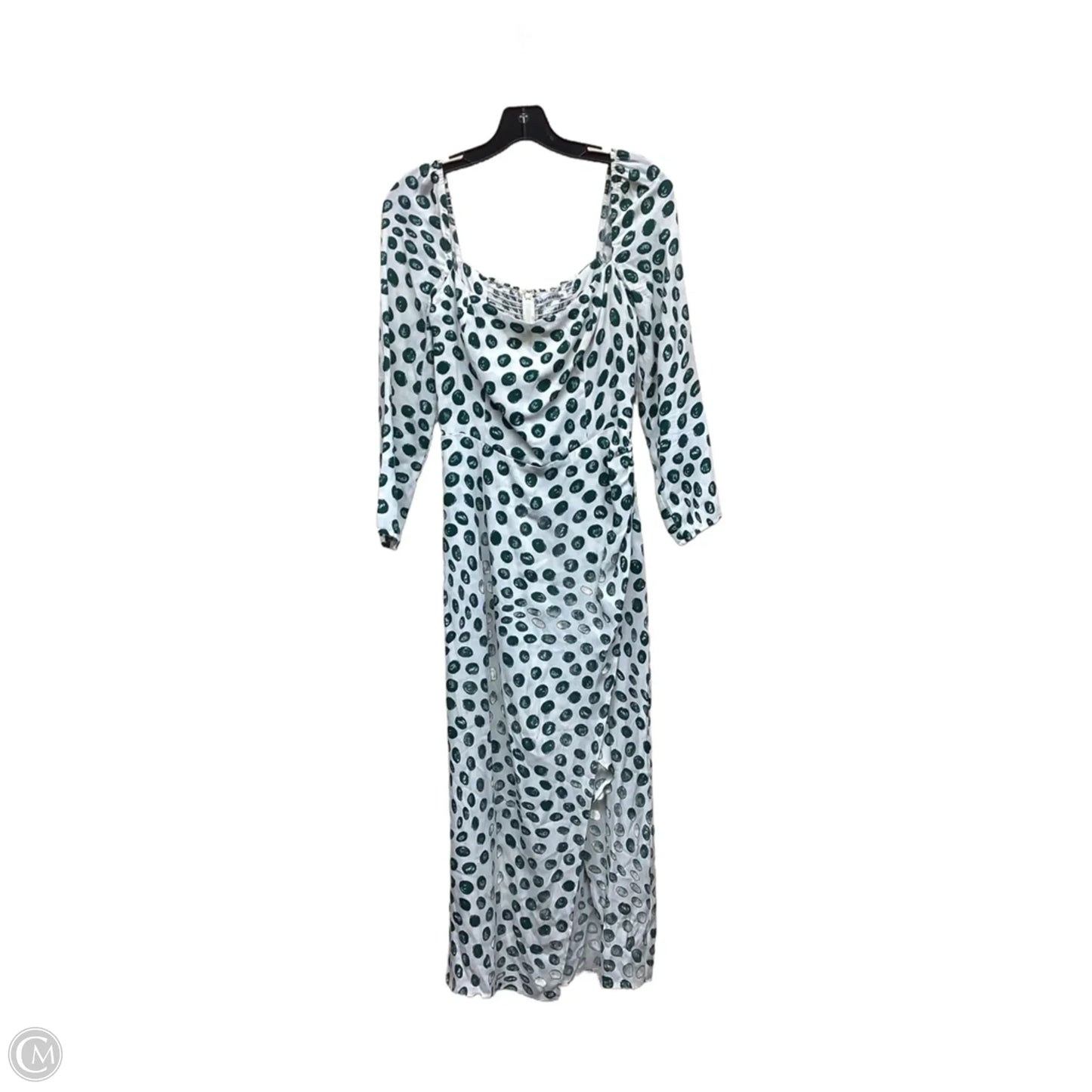 Dress Casual Maxi By Reformation In Polkadot Pattern, Size: 8