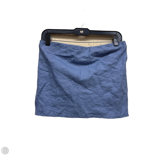 Top Sleeveless By Reformation In Blue, Size: S