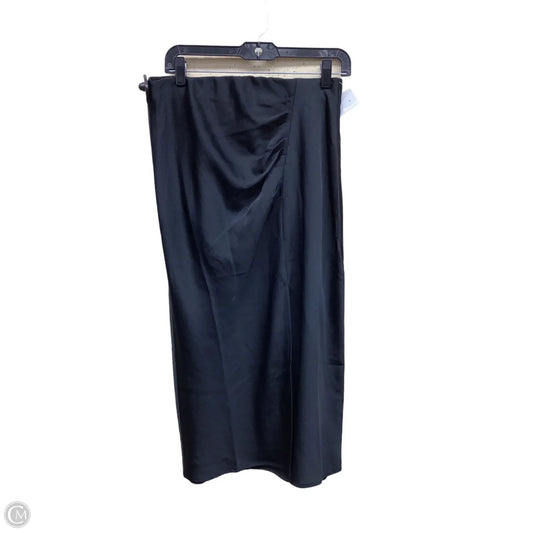 Skirt Maxi By A New Day In Black, Size: M