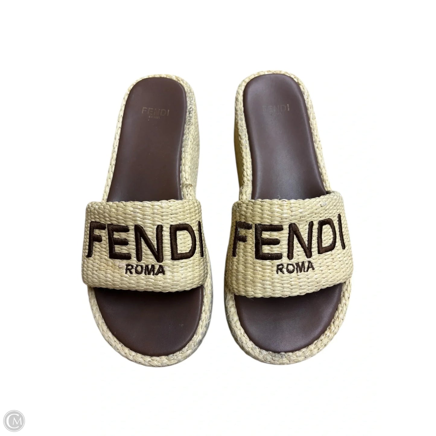 Shoes Luxury Designer By Fendi In Tan
