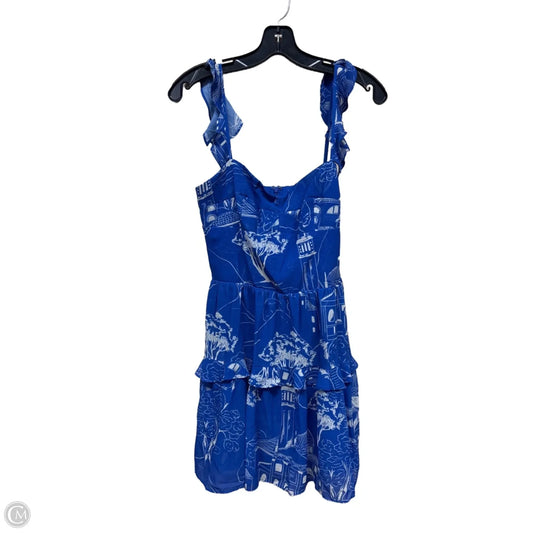 Dress Casual Short By Amanda Uprichard In Blue, Size: S