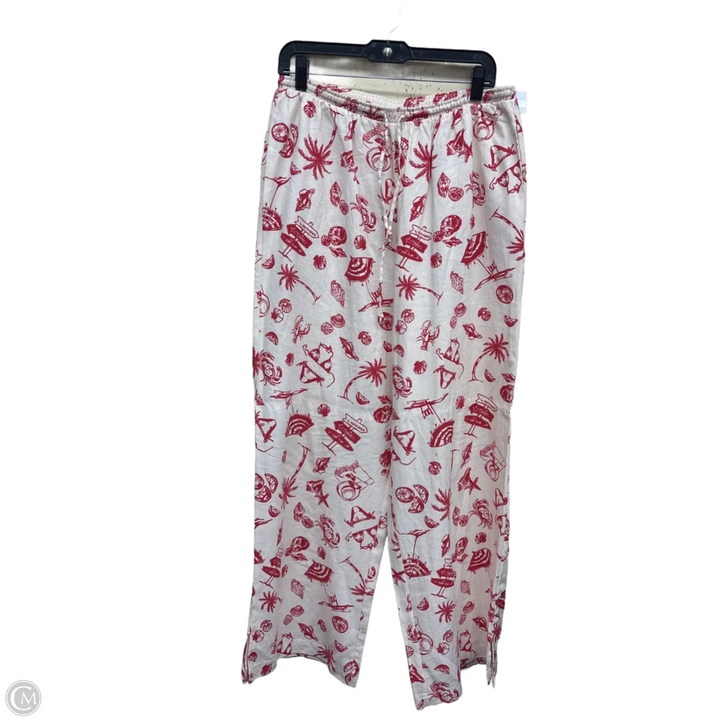 Pants Linen By Wild Fable In Red, Size: M