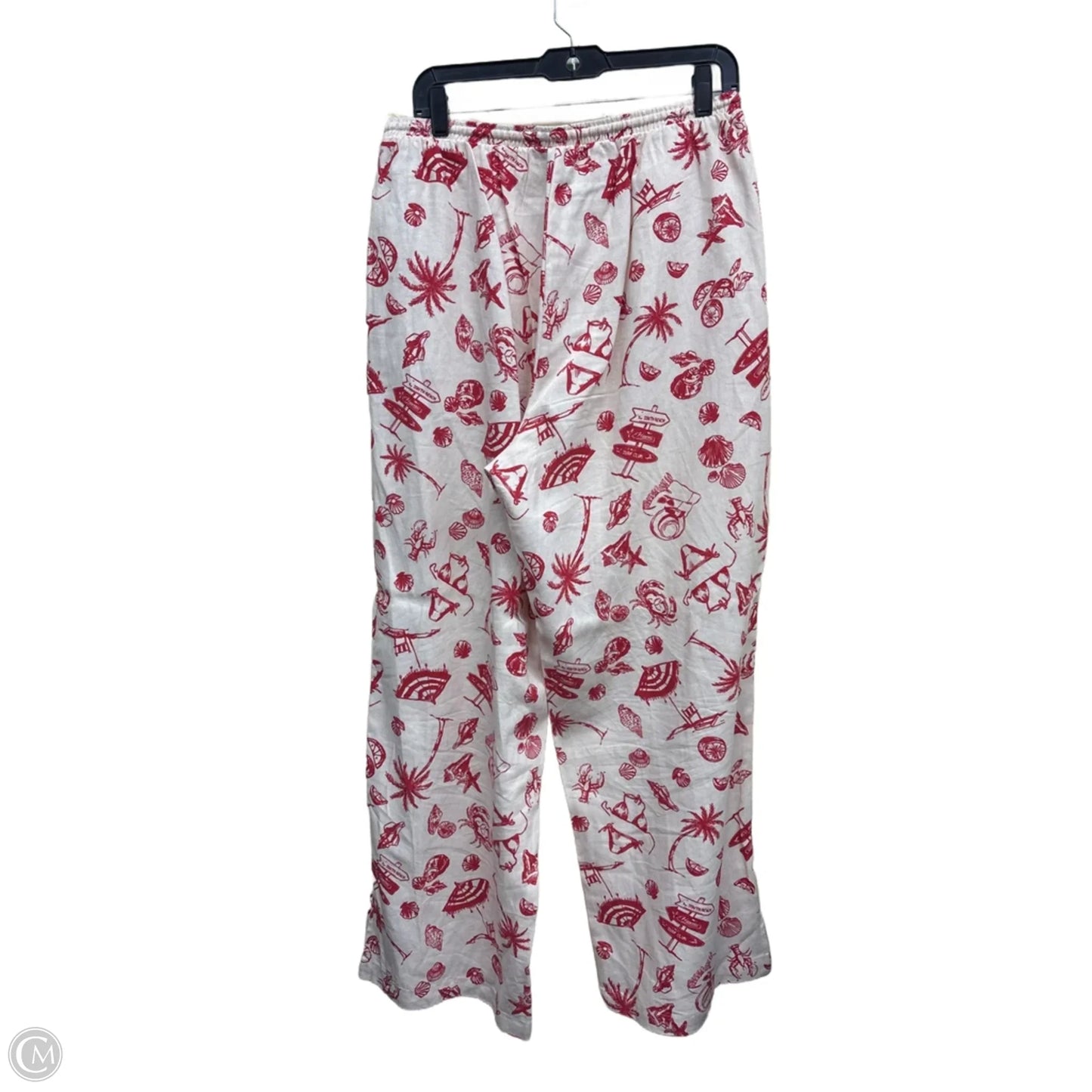 Pants Linen By Wild Fable In Red, Size: M