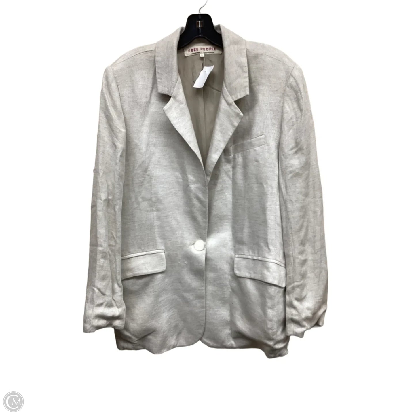 Blazer By Free People In Tan, Size: M