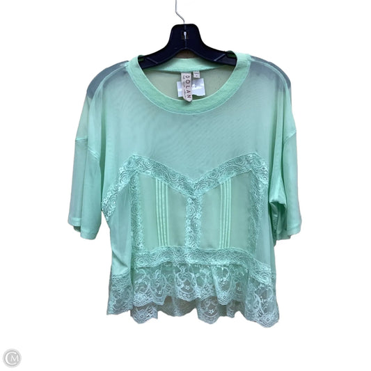 Top Short Sleeve By Dolan Left Coast In Green, Size: M