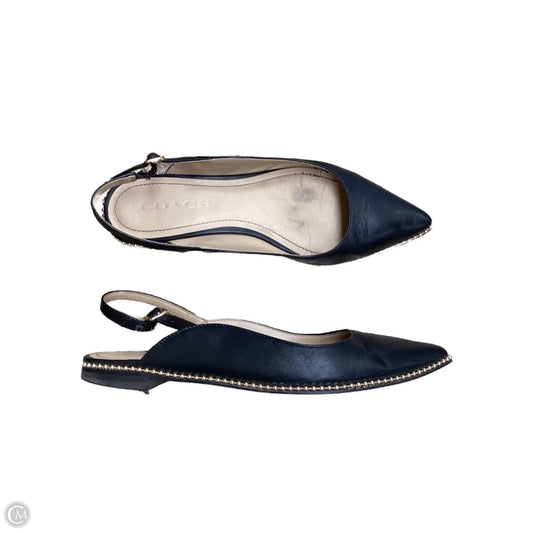 Shoes Designer By Coach In Black, Size: 6