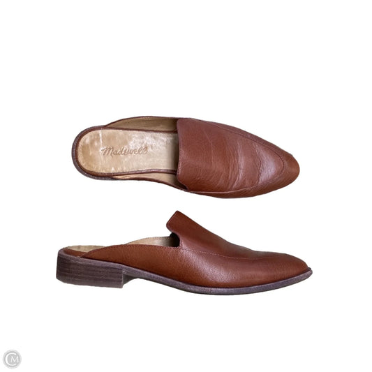 Shoes Flats By Madewell In Brown, Size: 7.5