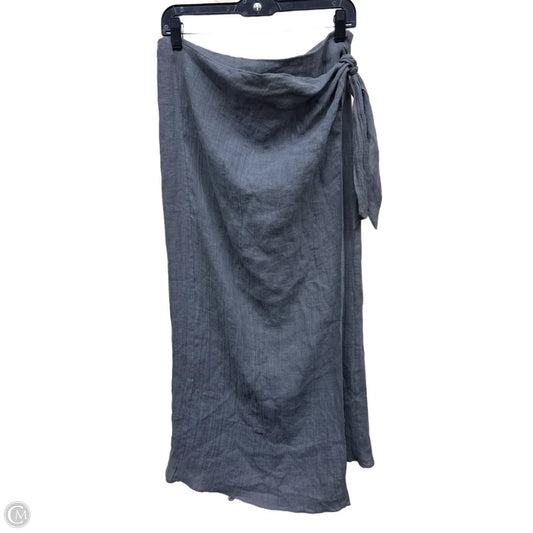 Skirt Midi By Zara In Grey, Size: M