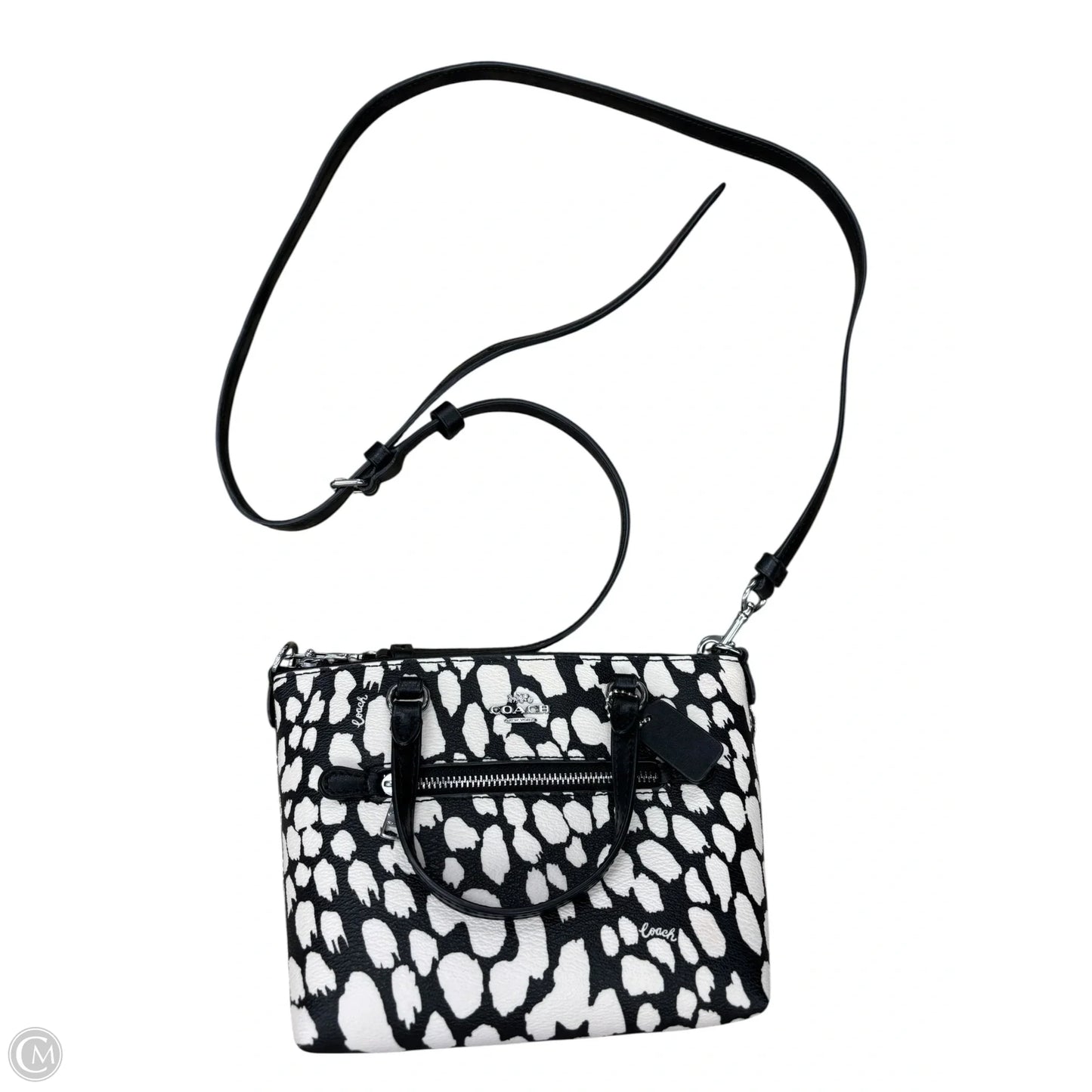 Handbag Designer By Coach, Size: Small