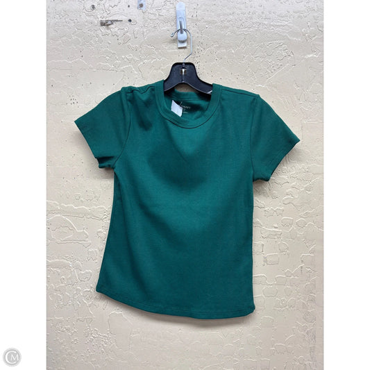 Top Short Sleeve By Old Navy In Green, Size: M