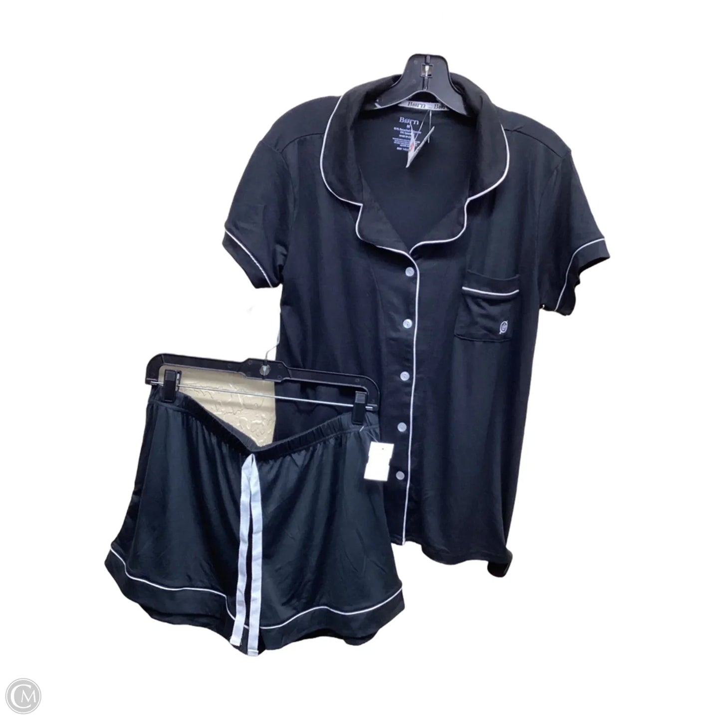 Pajamas 2pc By Born In Black, Size: M